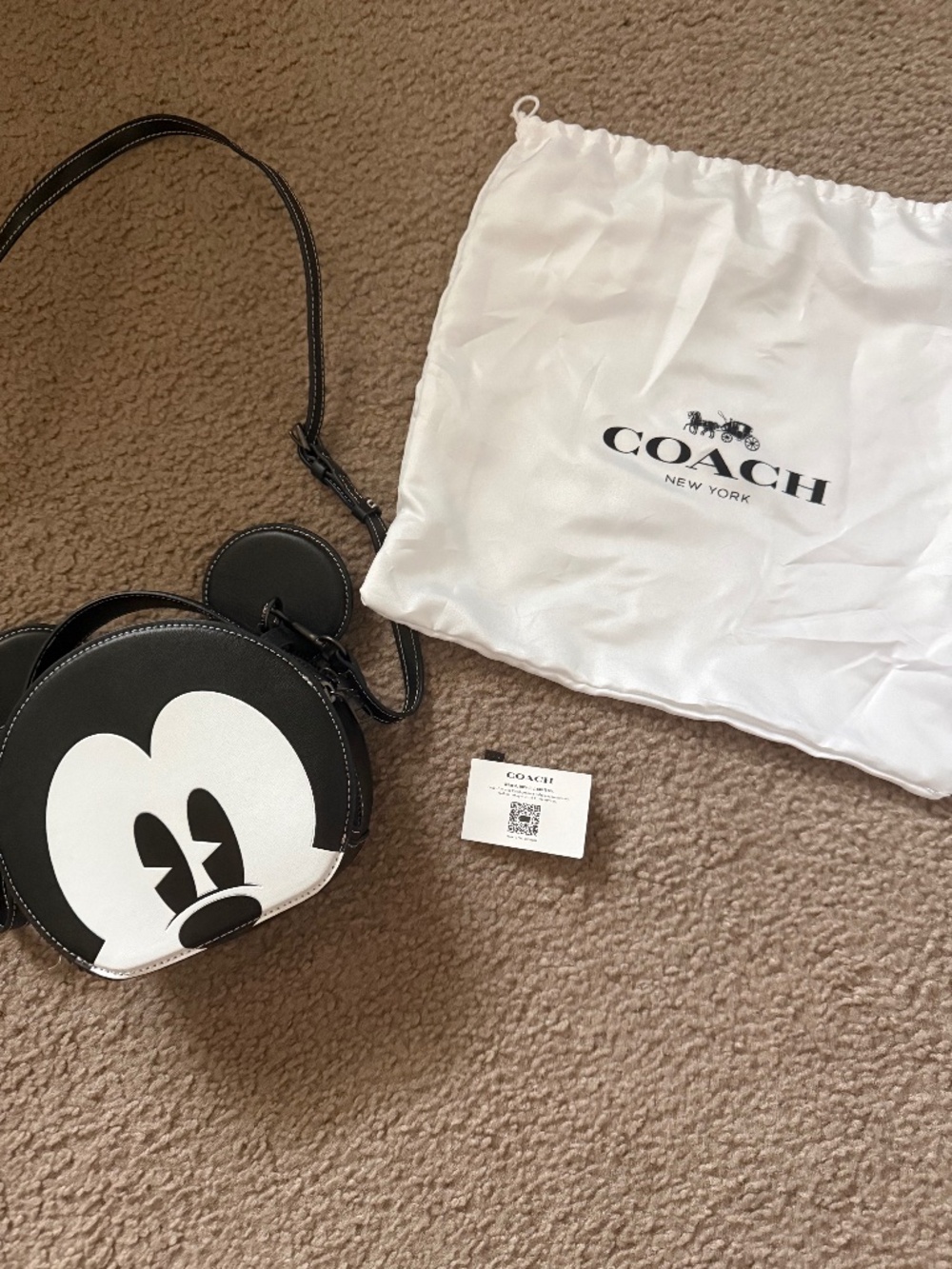 Coach X Disney Mickey Mouse Handbag